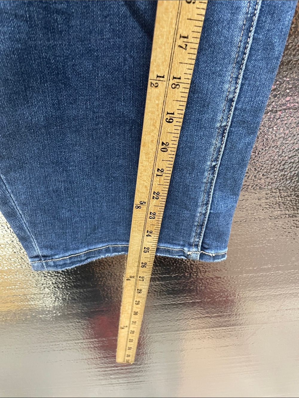 Bridge by Gly Dark Blue Barrel Jeans - Relaxed Fit - Picture 6 of 9